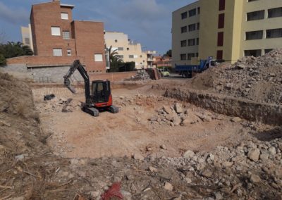 excavaciónes para construcción de vivienda en Tarragona (3)