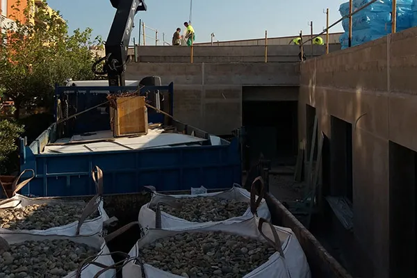 Transportes de áridos en Tarragona