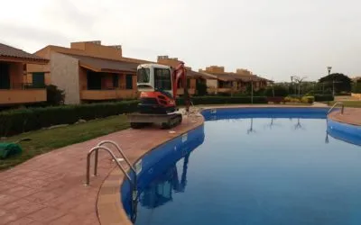 Reparación de piscina