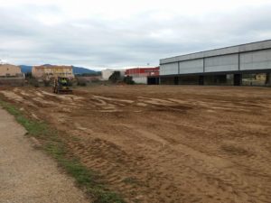 Movimiento de tierra y excavaciones Polideportivo Espluga de Francoli (2)