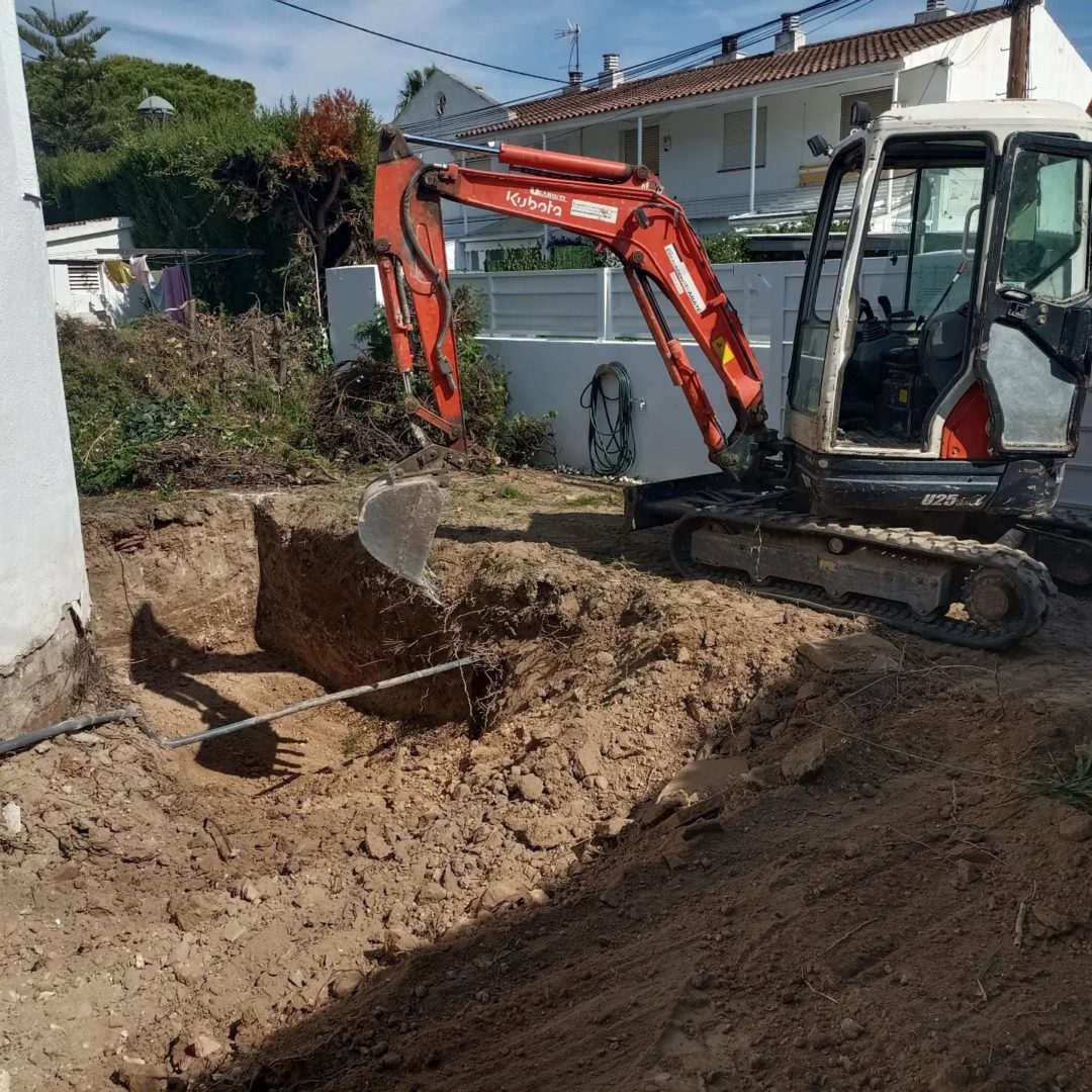 mini excavaciones en Tarragona, Reus